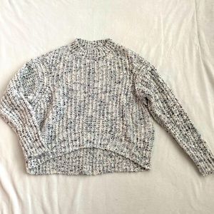 Garage multicolor speckle sweater